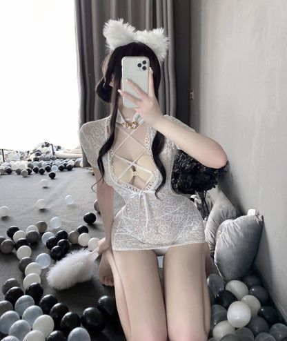 Lingerie sexy with Spaghetti strap